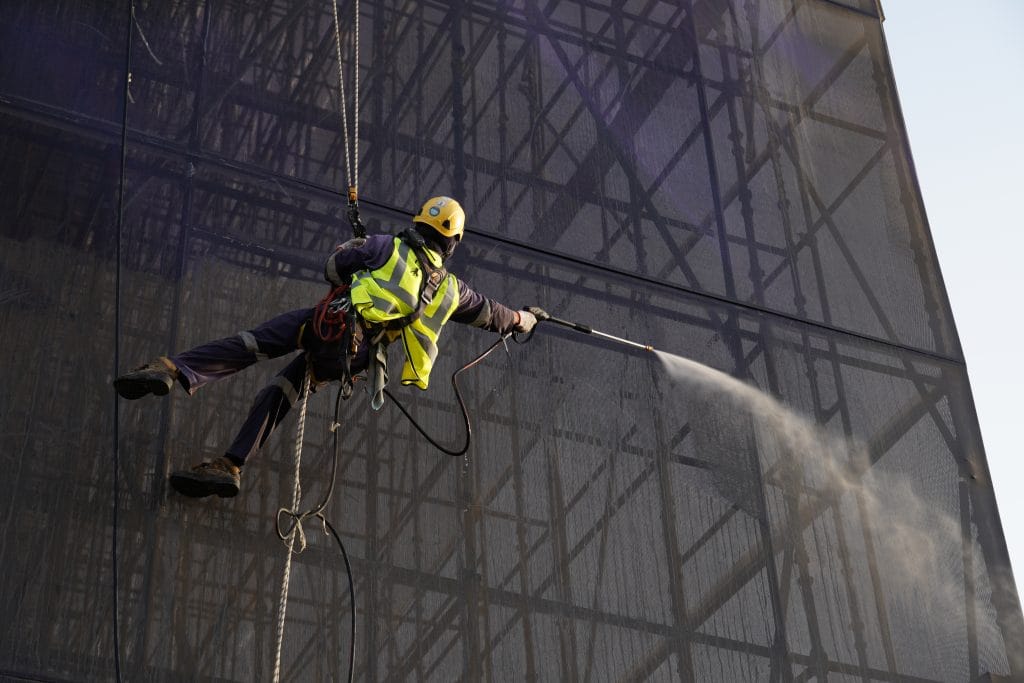 The Risk Management Process Behind Every Rope Access Cleaning Service Job